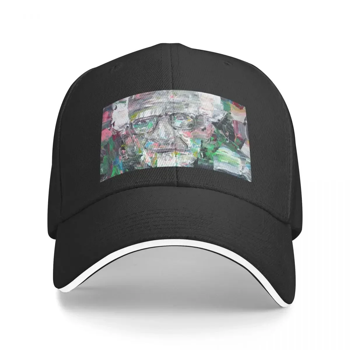 B. F. SKINNER Oil and acrylic portrait Baseball Cap funny hat New In Hat Men Women's