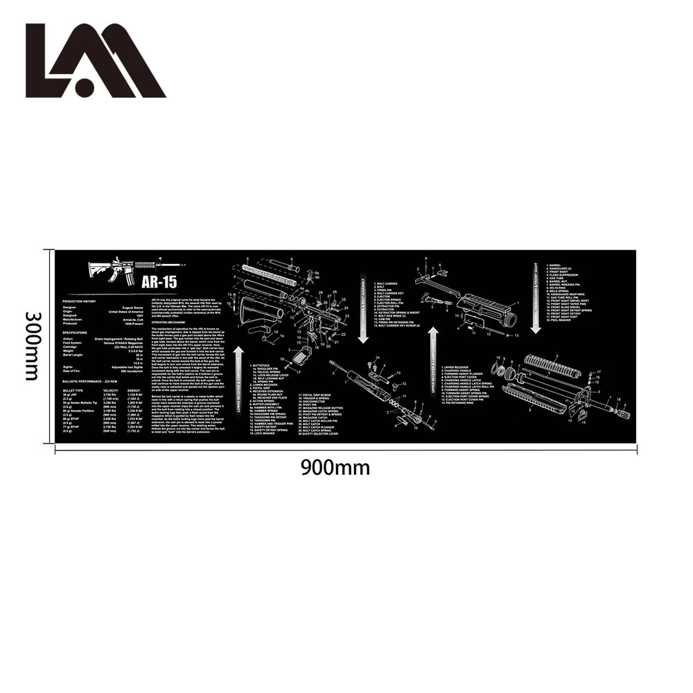 Рисунок 4 - AR15 AK47 Резиновый коврик для