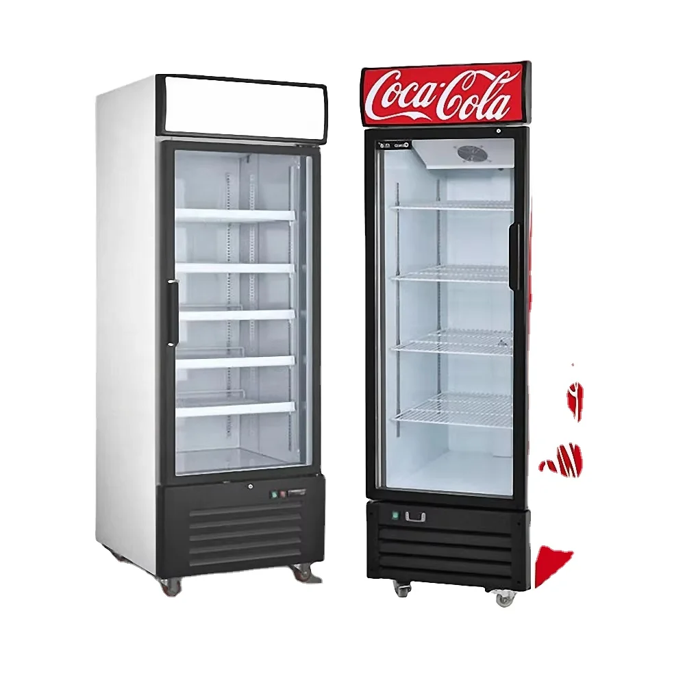 

Commercial Supermarket Single-Temperature Metal Air Cooler Beverage Display Fridge for Pepsi Other Drinks Ice Store