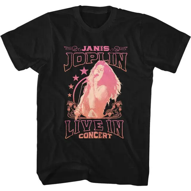 Janis Joplin Live In Concert T-Shirt