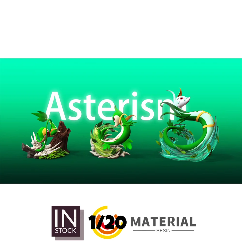 [PREORDER] 1/20 Resin Figure [ASTERISM] - Snivy & Servine & Serperior