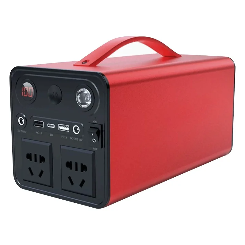 

Portable 300W High Power Mobile Energy Storage Inverter Outdoor Household Emergency Power Supply Solar Charging Box MPPT