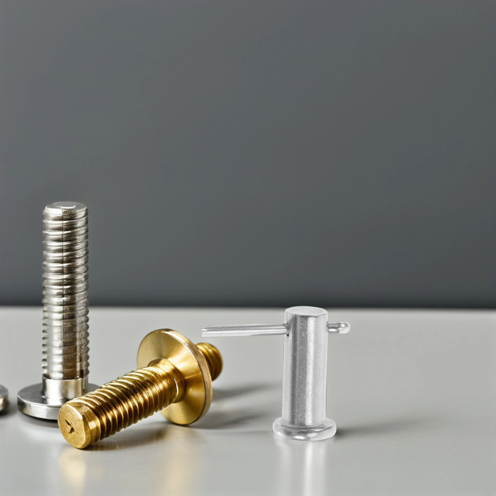 

1 Set Stainless Steel B-Type Cylindrical Flat Head Pin With Hole Durable High Strength Easy Install Secure Fit For Mechanical