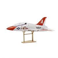US Navy T-45 Goshawk RC Jet Model Kit 30mm EDF 1S/2S 4CH Fixed Wing DIY Assembly Military Trainer Aircraft Beginner Friendly