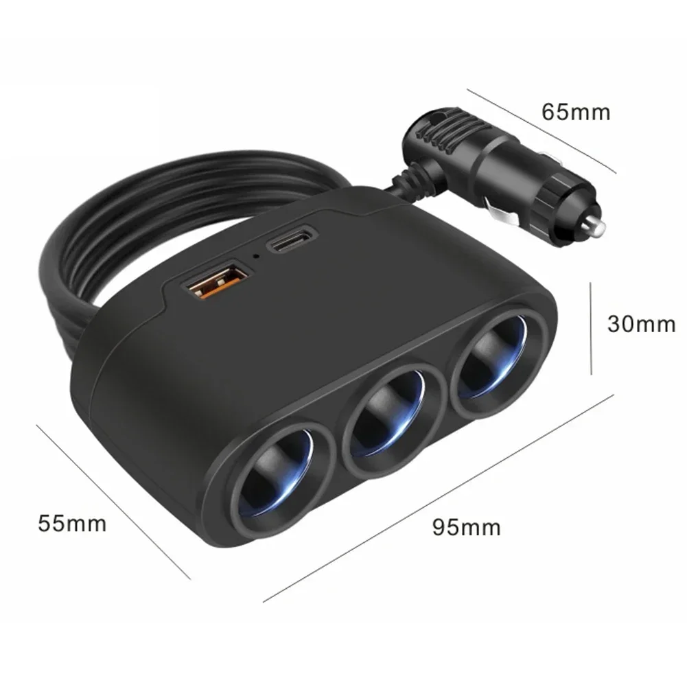 Convenient USB Charging Cars Trucks Overcharging Charge Up To Devices V Voltage Compatibility Way Car Splitter