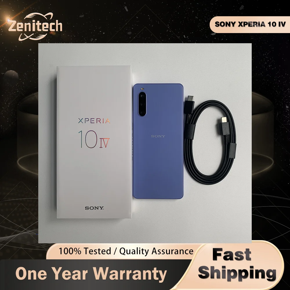 Original Sony Xperia 10 IV 10IV 5G Mobile Phone 6GB RAM 128GB ROM