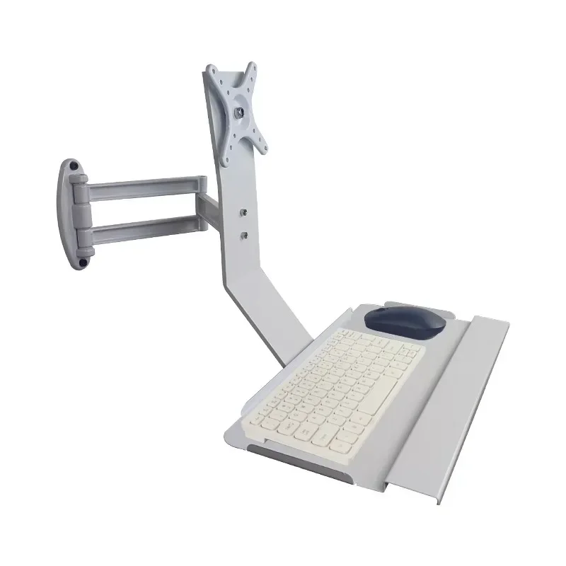 Display keyboard and mouse integrated stand device, computer screen keyboard stand