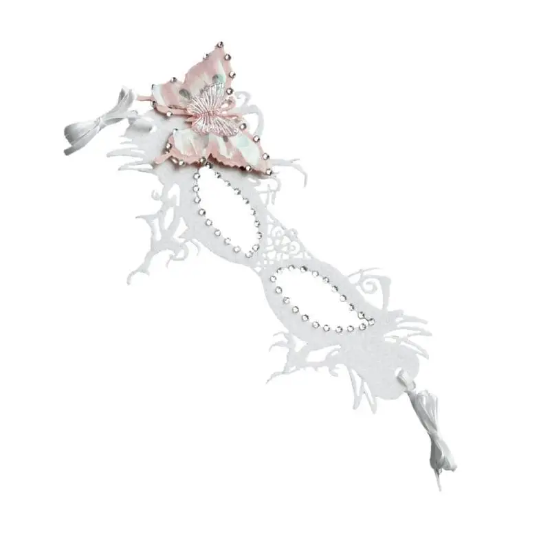 652F Antifaz mascarada con diamantes imitación para mujer, Cosplay, bailes graduación, antifaz mascarada mariposa