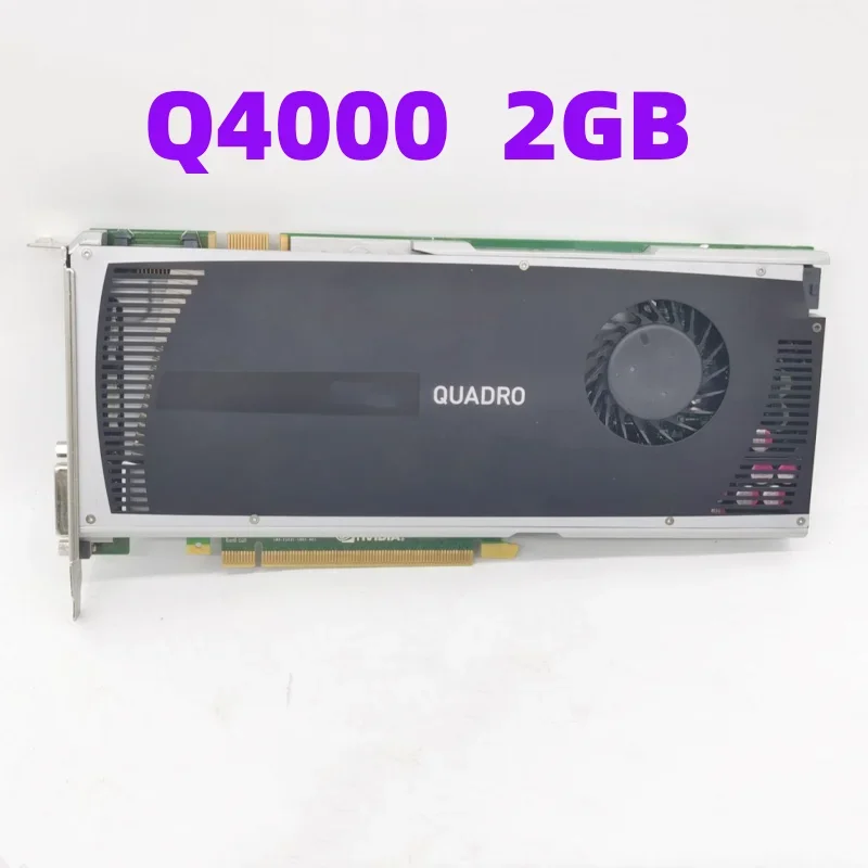 Quadro Q4000 Graphics Card 2GB Professional Graphics Design 3D Modeling Rendering CAD/PS Drawing 4K