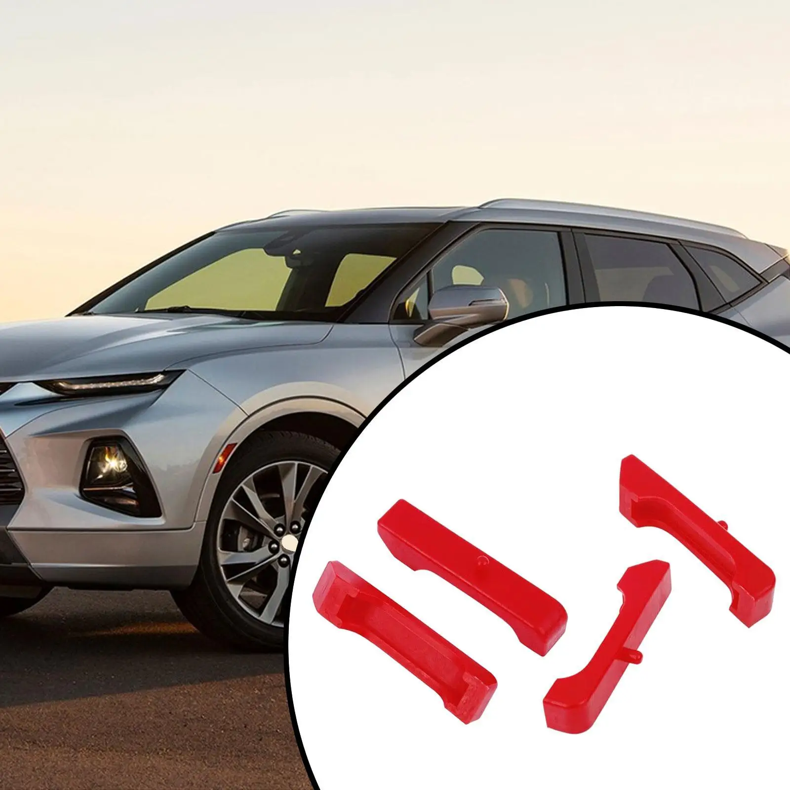 

Прокладки изоляторов радиатора двигателя, высокопроизводительный износостойкий комплект автоматической поддержки для втулки радиатора Chevrolet