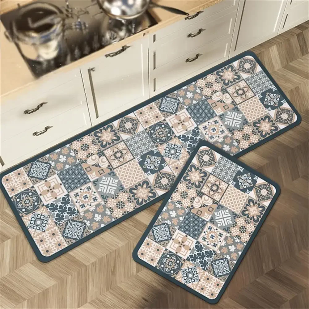 Non-slip Kitchen Carpets for Living Room Long Area Rug Kitchen Floor Mat Carpets Entrance Door Mat Home Decor Alfombra Tapis 러그