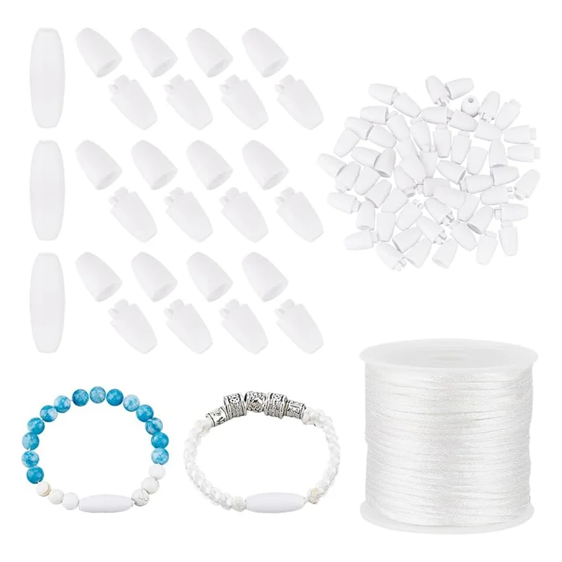 Отрывная пряжка для ремешка, 24 мм черная бусина, соединительная пряжка для DIY ожерелья, браслета, изготовления ювелирных изделий, прочный