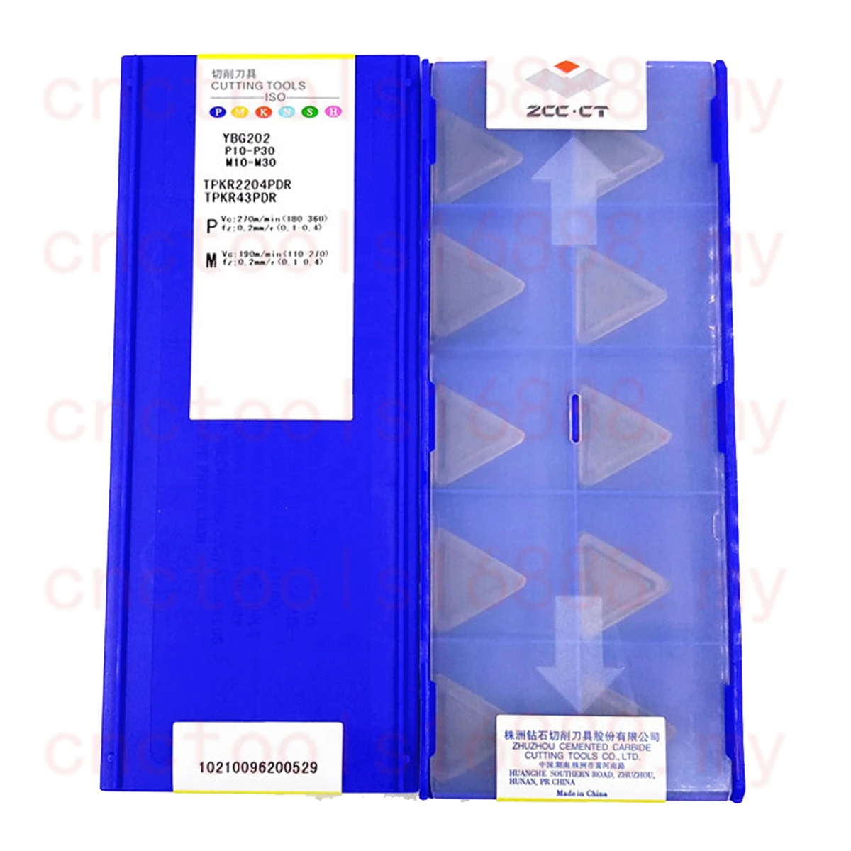 

Zcc.Ct Tpkr1603Ppr Tpkr2204Pdr Ybc301 Ybg202 Yb9320 Твердосплавные пластины Tpkr Вставки