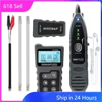 ZHOUCE NF-8209 RJ45 Cable Tracker POE network Wire Checker cable tester Test Network Tool Scan Cable Wiremap utp Tester