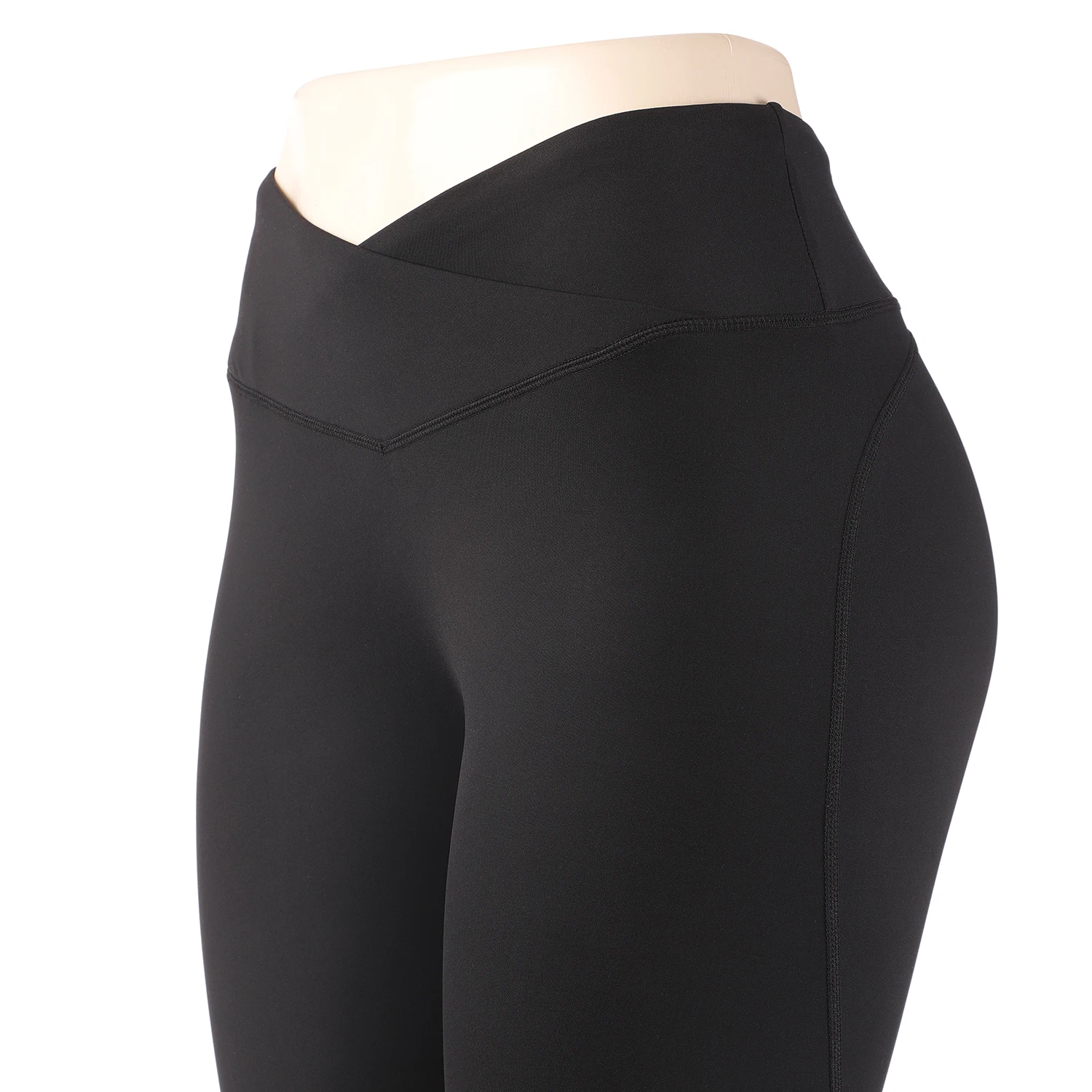 RUUHEE-mallas con cintura en V para mujer, ropa deportiva de secado rápido, pantalones de Yoga de cintura alta para Fitness