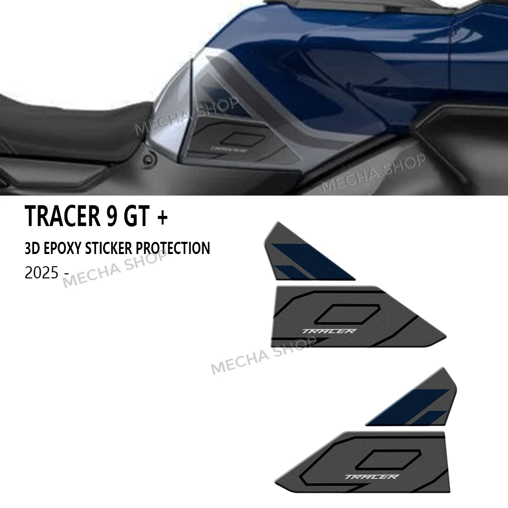 

Комплект 3D наклеек на бак для мотоцикла, аксессуары для мотоциклов, наклейки для Tracer 9 GT + 2025