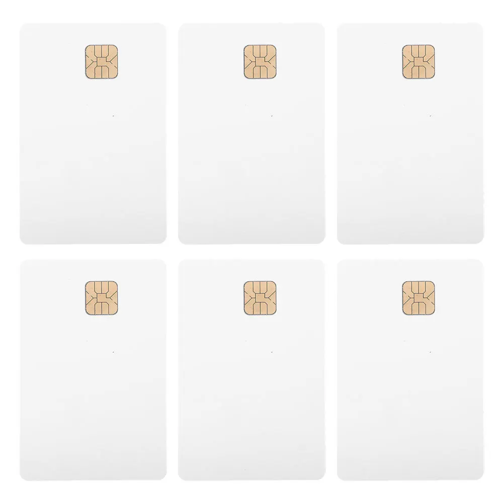 6 個のドライバー識別カード PVC スマートアクセス制御印刷可能な ID トラックドライバー白い名刺印刷可能なトランプ