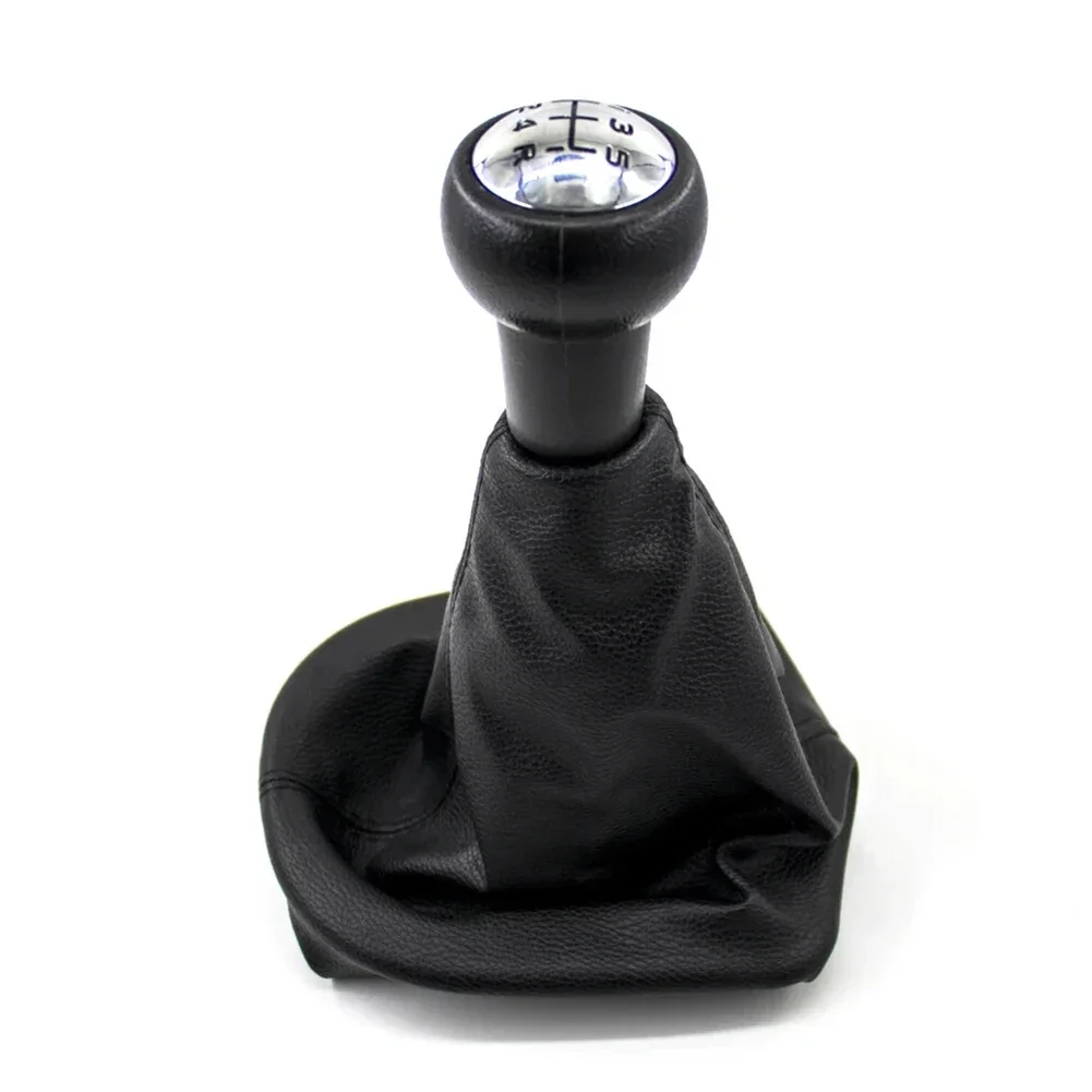 

5 Speed Knob Shift Knob With Boot Easy Installation Factory Specifications High Reliability PU And ABS Material