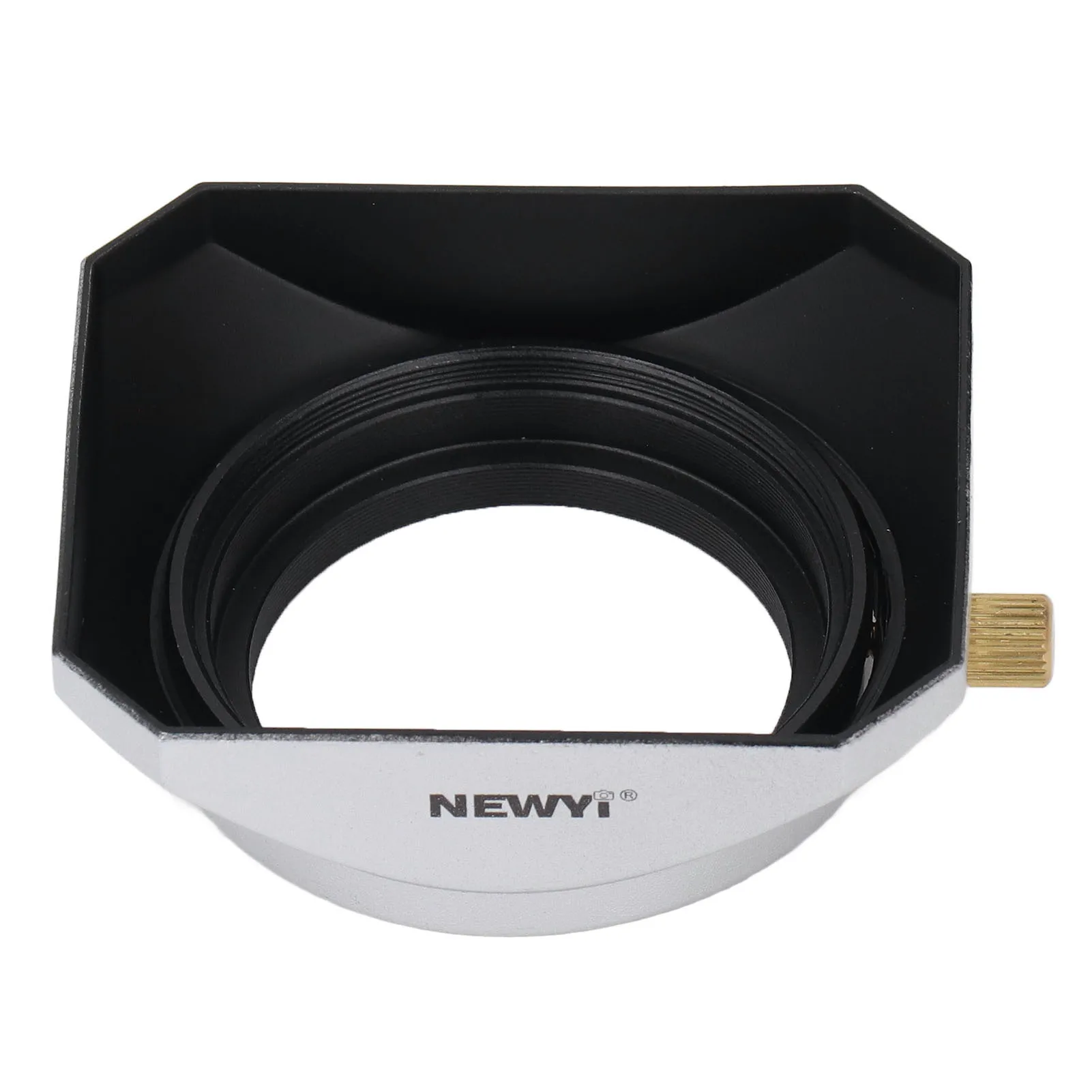 غطاء عدسة مربع من NEWYI ، سبائك الألومنيوم ، غطاء كاميرا ABS ، عدسات بطول بؤري ، 45 من العدسات ، 43 ، 58 ، 25