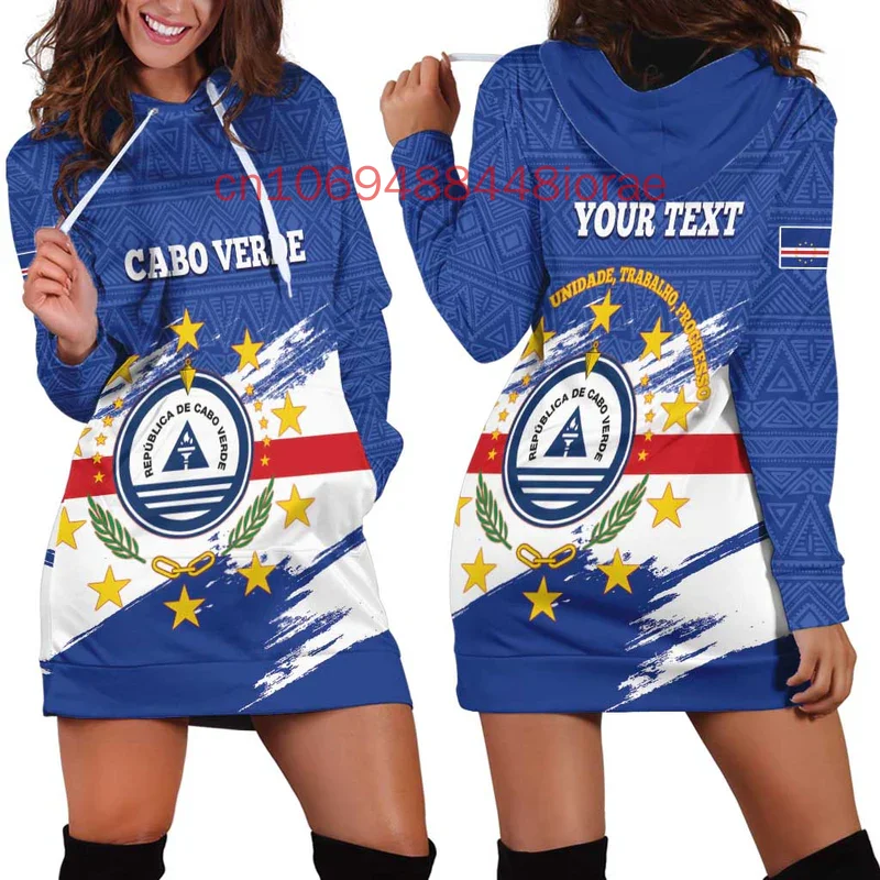 

Новинка 2025 года, женское платье с капюшоном с флагом Кедэда и 3D принтом Harajuku, винтажное повседневное забавное женское платье с капюшоном с длинными рукавами