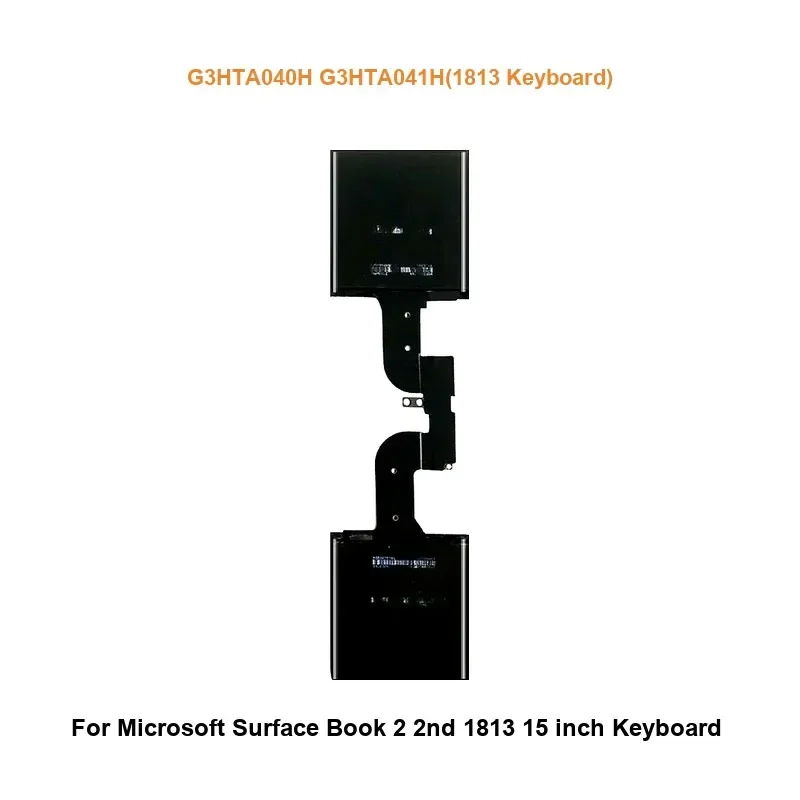 

Tablet Battery For Microsoft Surface Book 2 2nd 1813 15 inch Keyboard battery G3HTA040H G3HTA041H(1813 Keyboard) 3070mAh