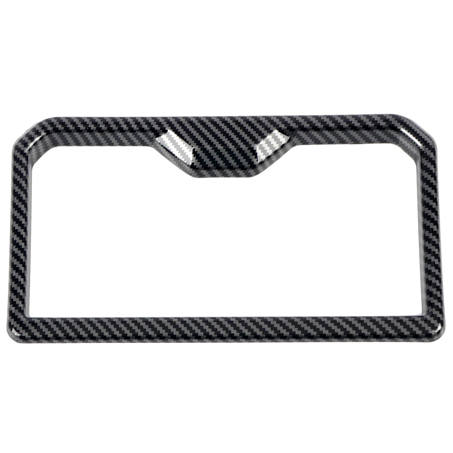 Fit for Toyota Tacoma 2024 Carbon Fiber Printed Interior Front Rear Water Cup Holder Cover Trim