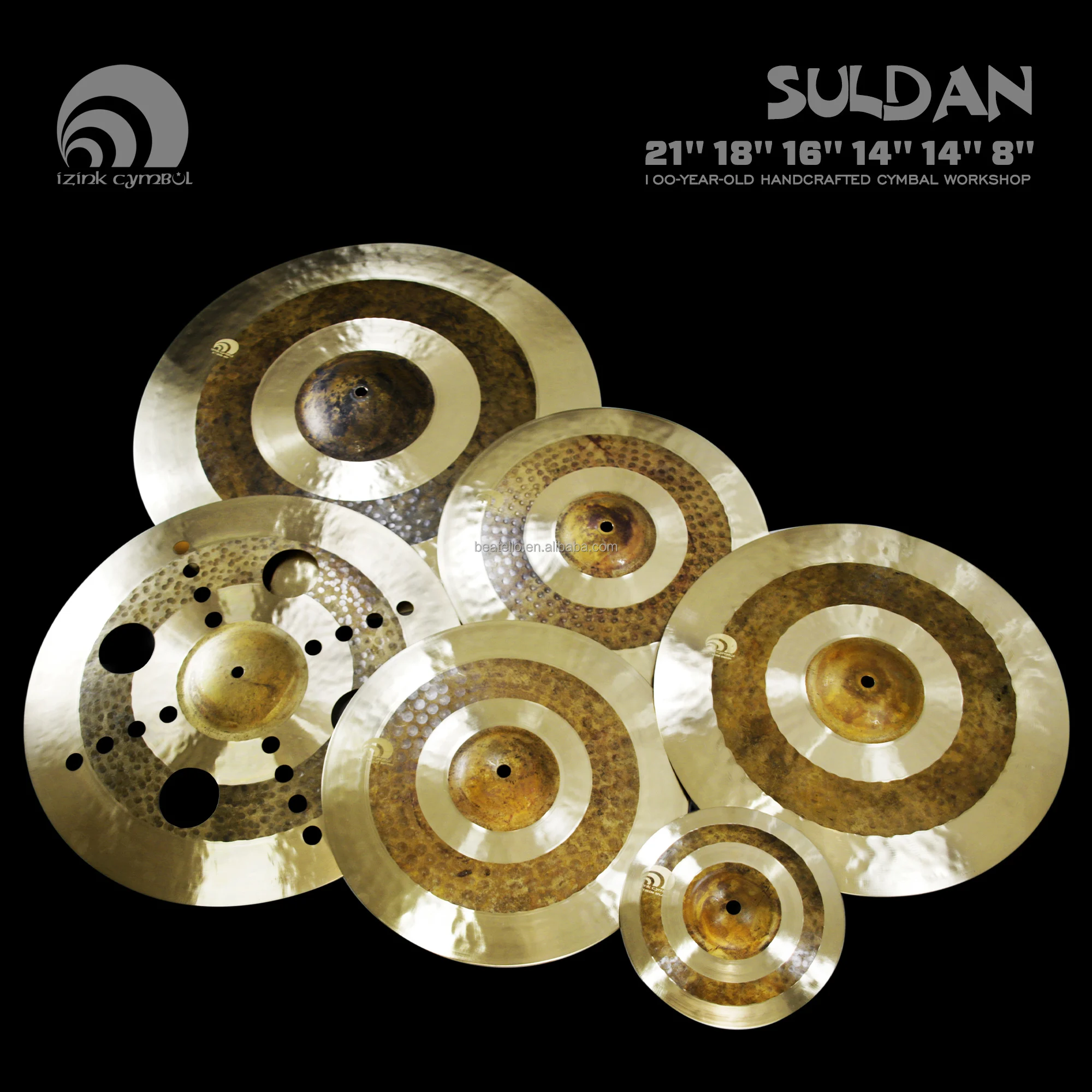 

Hot Sale Musical Instrument B8 Cymbal 14HIHAT 16CRASH 18CRASH 20RIDE DROPSHIPPING Professional Drumming Gear