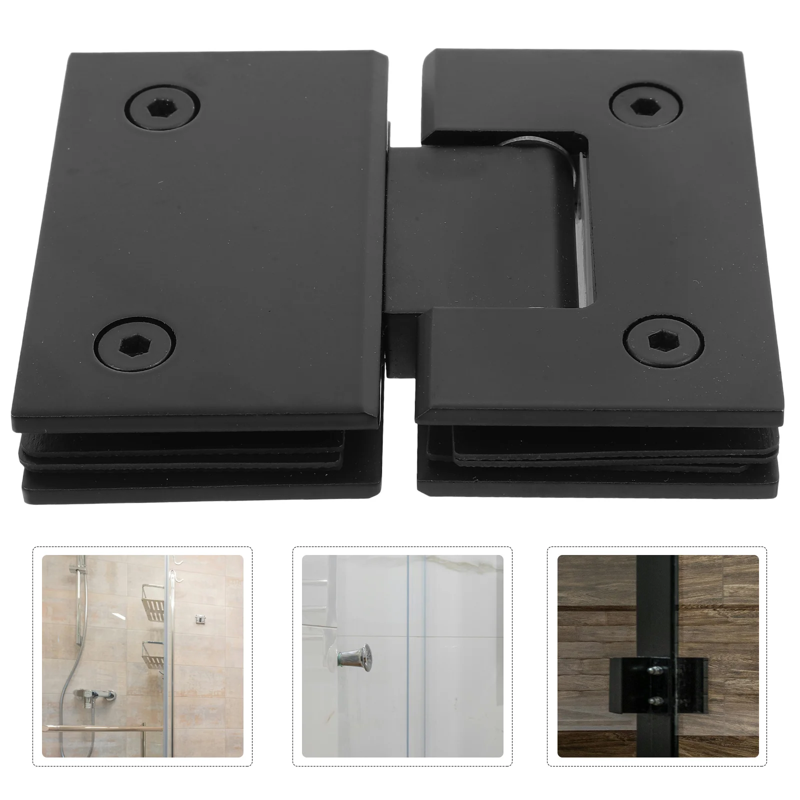 

Bathroom Door Hinge Glass Frame Hinges for Clamp Stainless Steel Shower Hardware Clamps