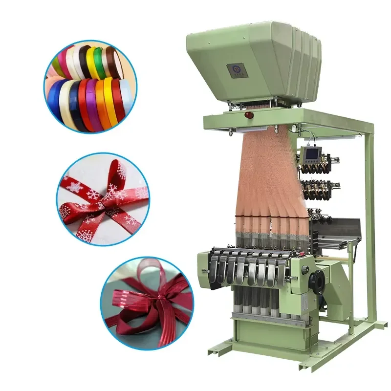 Most Popular Elastic Fabric Computerized Jacquard Elastic Belt Elastic Hair Band Making Machine Knitting Machines 