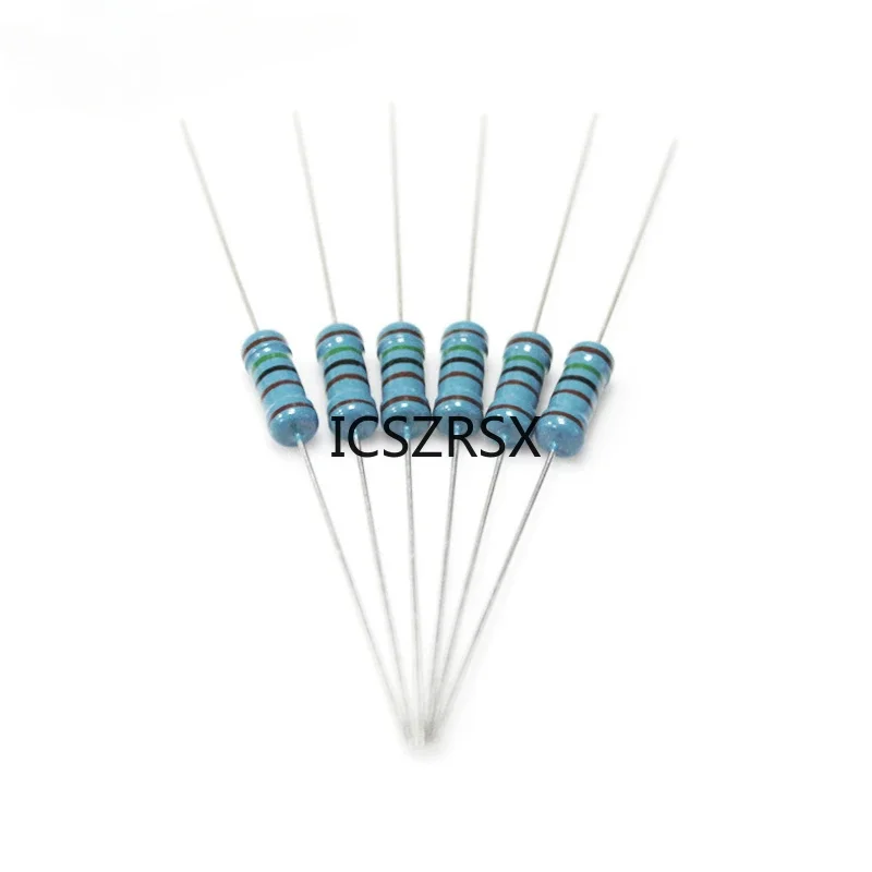 

1000PCS 1W Metal Film Resistor Five-color Ring Power Resistor 0.1~1M 2 4.7 10R 47 100 220 360 470 1K 2.2K 10K 22K 4.7K 100K Ohm