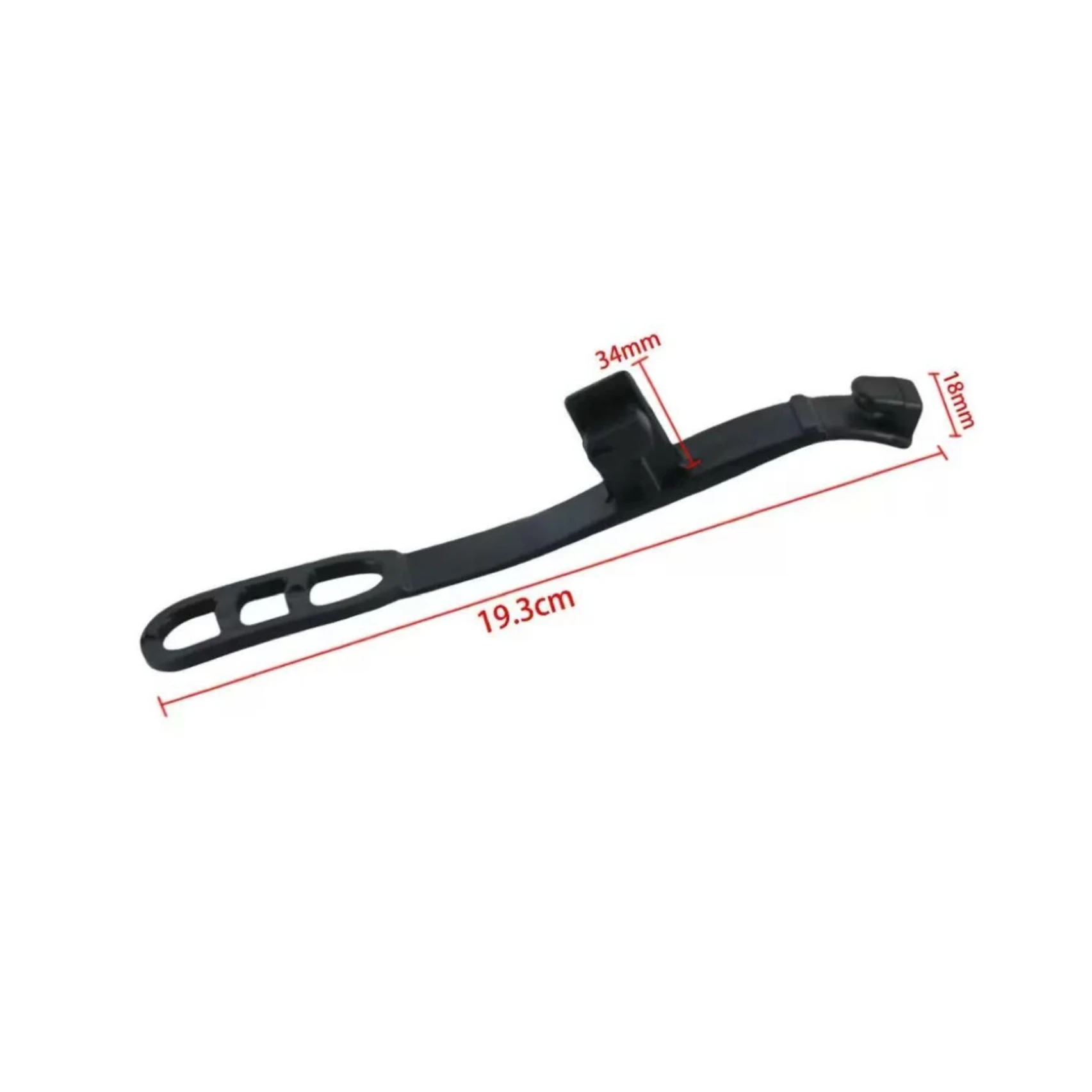 Motorcycle Replacement Headlight Mounting Rubber Straps 4 Pack Black Universal For EXCF CRF Dirt Bike Street Bike