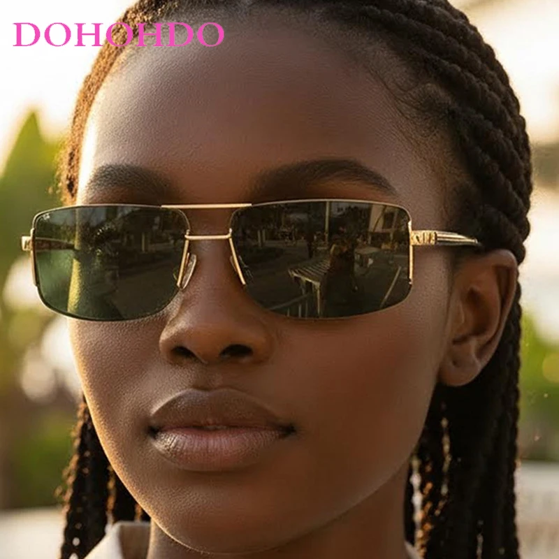 

2026 Trendy Retro Twin Bridge Pilot Women Sunglasses New Brand Designer Men Sunglass Outdoor Driving Shade Eyewear Unisex UV400