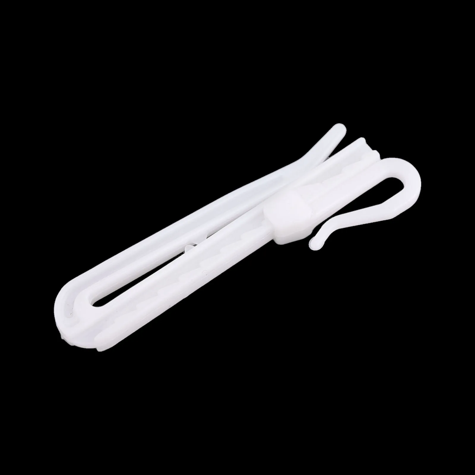 Stable Support Curtain Hooks 100pcs Depth Adjustable Hooks Flexibly Adjustable Long-term Use Scratch-resistant