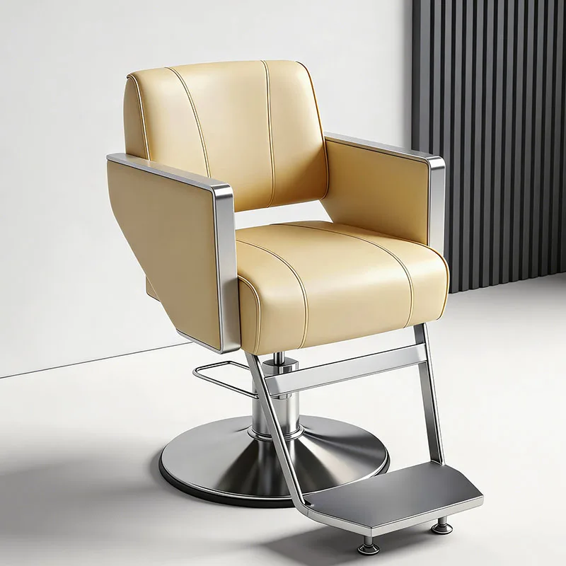 #Creative Aesthetic Barber Chair Simple Design Premium Elegant Barber Chair Exquisite Glamour Sgabello Estetista Salon Furniture