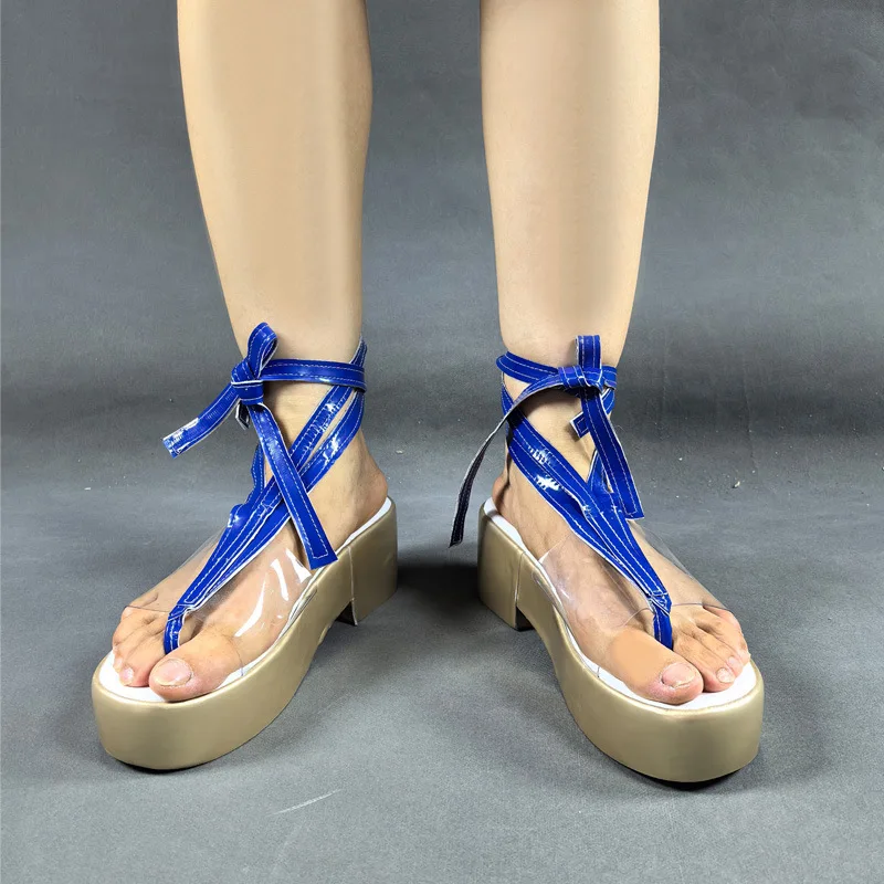 Yu Cosplay Store Skadi Riding The Waves Swimsuit Cosplay Shoes Halloween Uniform Party Custom Boys and Girls