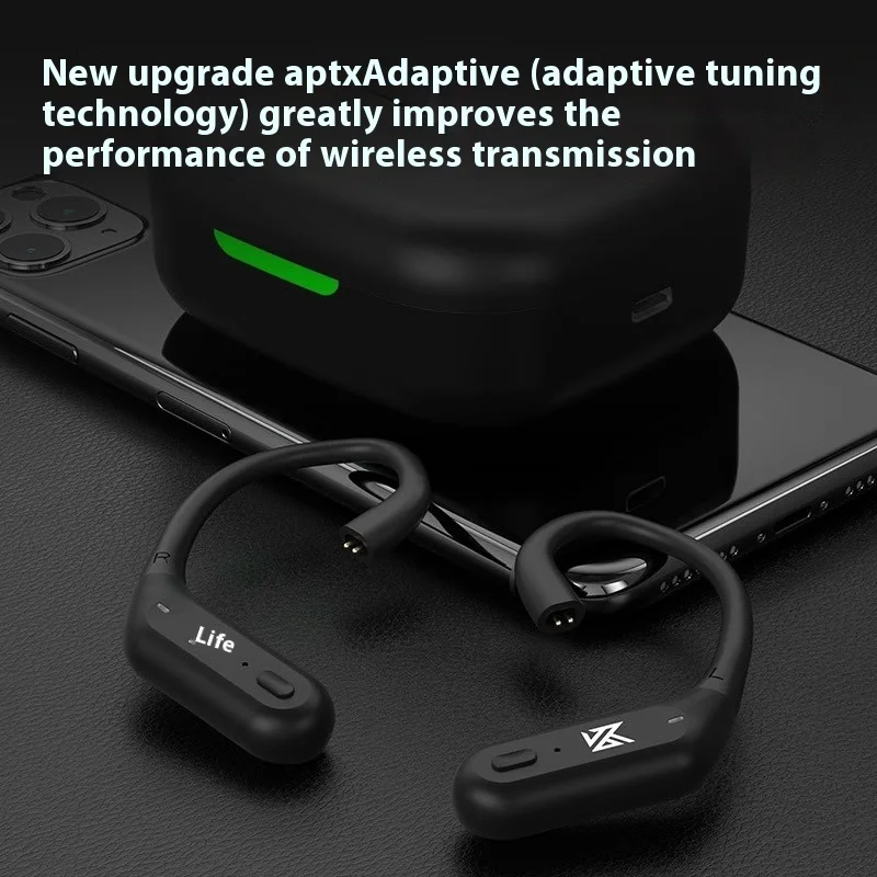 

Kz Xz10 Wireless Bluetooth 5.3 Ear Hook Bluetooth Earphone With Aptx/Sbc/Aac Transmission Long Endurance Hifi Noice headphone