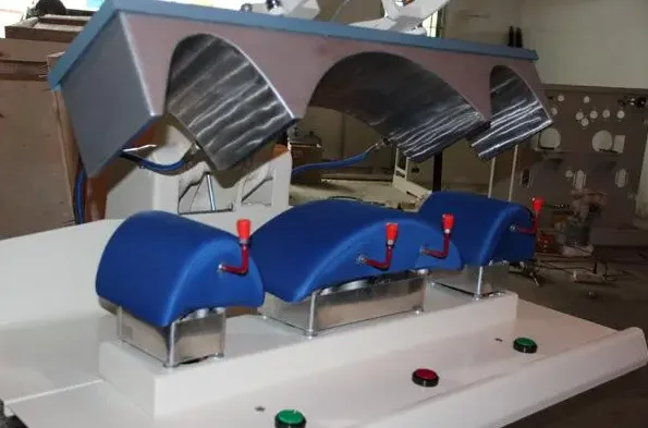 Commercial Automatic Clothes Steam Iron Press Machine for Shirt Collar and Cuff