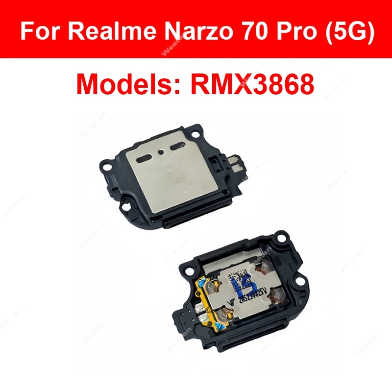 For Realme Narzo 60 60X 70 70X 70 Pro 5G Speaker Buzzer Bottom Louder Speaker Buzzer Sound Loudspeaker Ringer Repair
