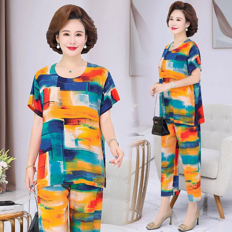 Antibacterial Properties Pijamas Women Loose Loungewear Large Size Comfortable and Cool Suit It Can Penetrate The Air and Has