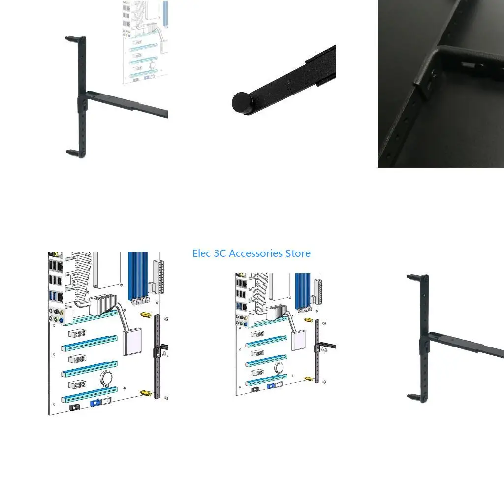 Y51A Computer Metal Durable GPU Bracket for Case Kickstand Base forATX E-ATX Motherbo