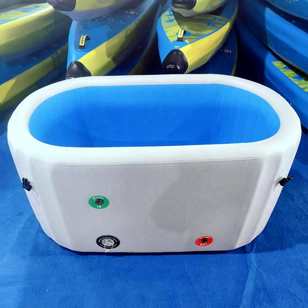 

Foldable Portable Ice Bath Inflatable Bath Tub Ice Bath For Cold Water Fits People Up To 6ft