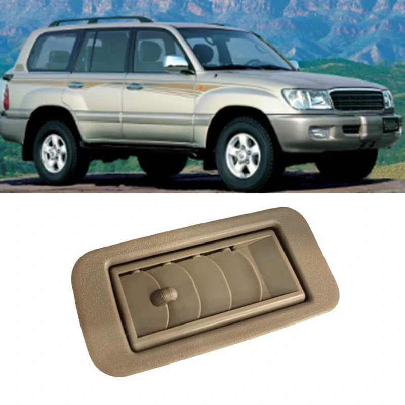 Car Roof Air Outlet Vent Grille Ceiling Side A/C Air Outlet 62985-60020-A2 For Toyota Land Cruiser LC100 Lexus LX470