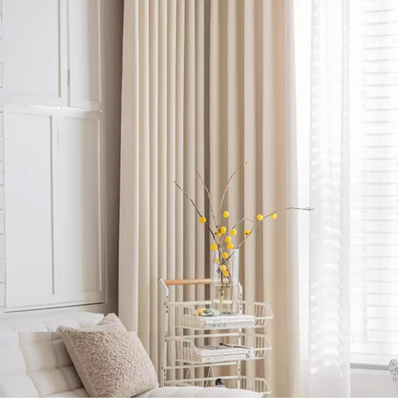 Chenille Curtains Retro Medieval Style Bedroom Full Blackout High-endLight Luxury Coffee Living Room High-end Antibacterial