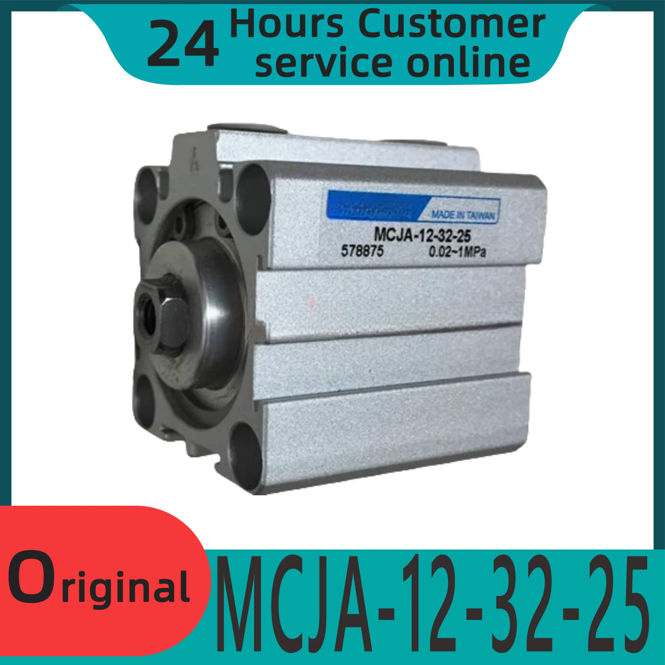 

Brand new original thin gauge pneumatic cylinder MCJA-12-32-25