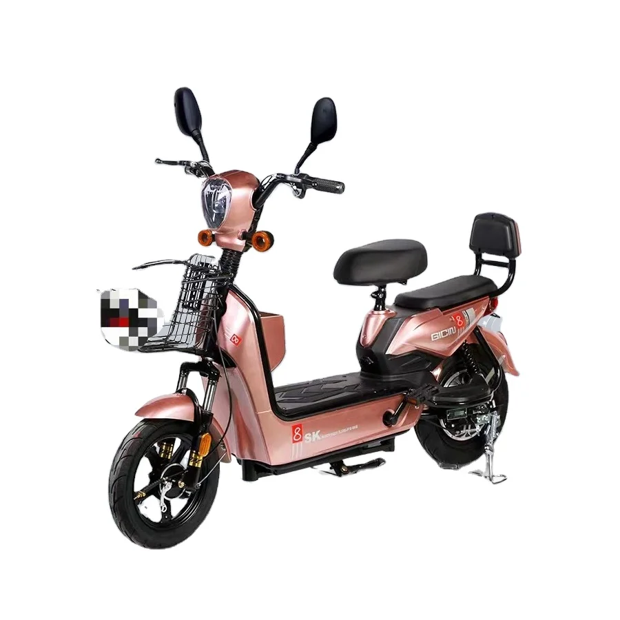 Hot Urban Leisure Electric 48v 350w Scooter Electric Bike 14-Inch Vacuum Tire Scooter Urban Electric Bike