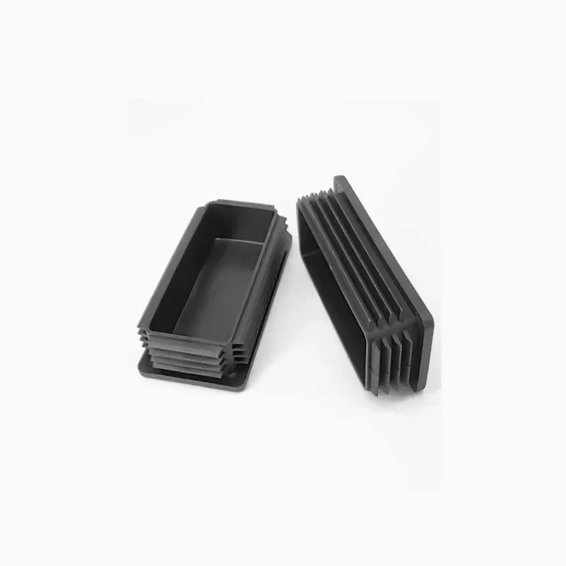Plastic Square Tube Inner Plug Steel Pipe End Cap 40x120 60x120 80x120 Rectangular Tube Insert Plug
