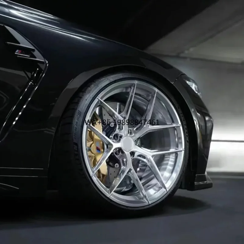 

Deep Concave 16 26 Inch Forged Aluminum Alloy Wheel Rim Monoblock Multi Spoke 5x112 5x114.3 5x120 Hub Polished Finish 8J 30 for
