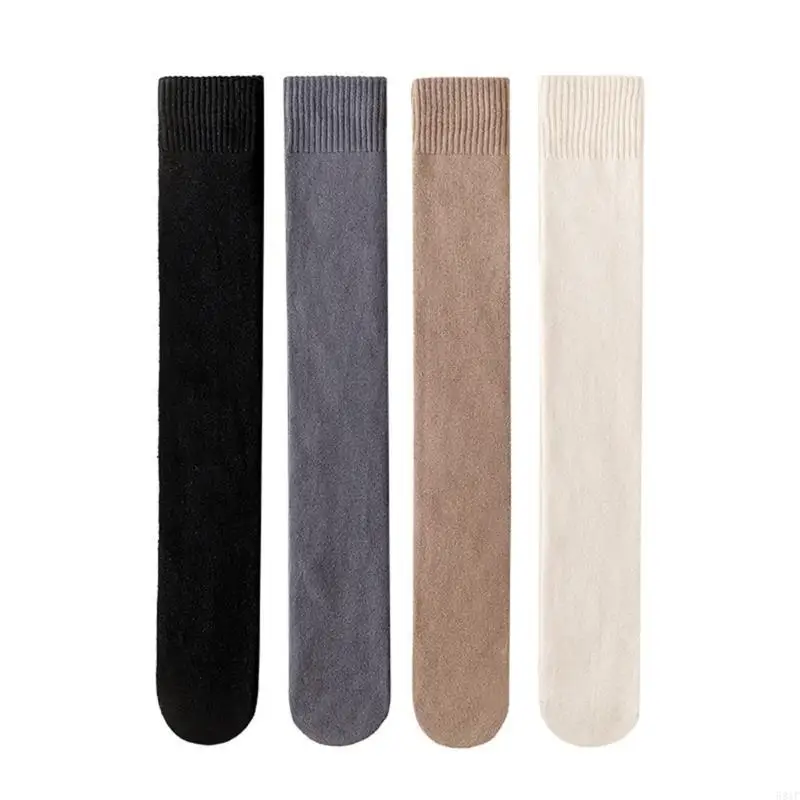 581F kleur over knie sokken peuter antislip dij hoge sokken winter dikke elastische katoenen sokken kinderaccessoires