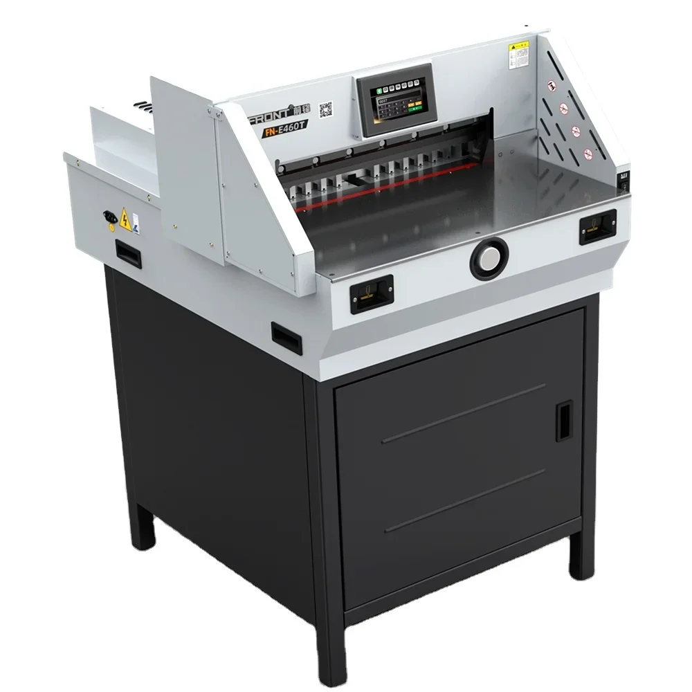 

A3 Paper Cutter Electric Paper Guillotine A3 Paper Cutting Machine with 7" Touch Screen FRONT