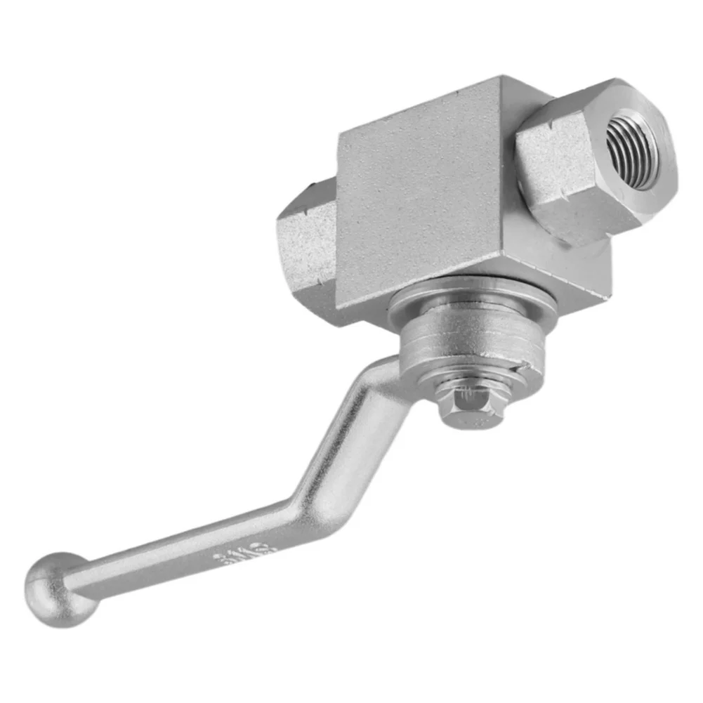 Hydraulic Ball Valve 2 Way Shut Ball Valve High Pressure 7250 PSI NPT Thread For Industrial Hydraulic Circuit Control